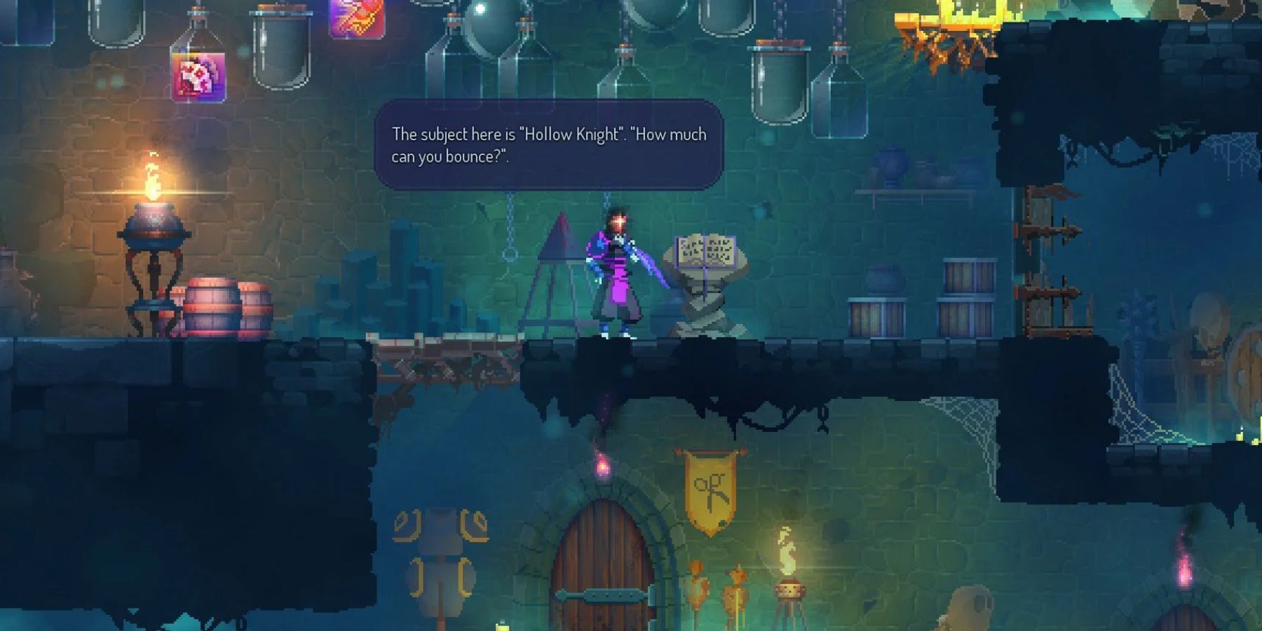 Dead Cells adds characters from Hollow Knight, Blasphemous, and more