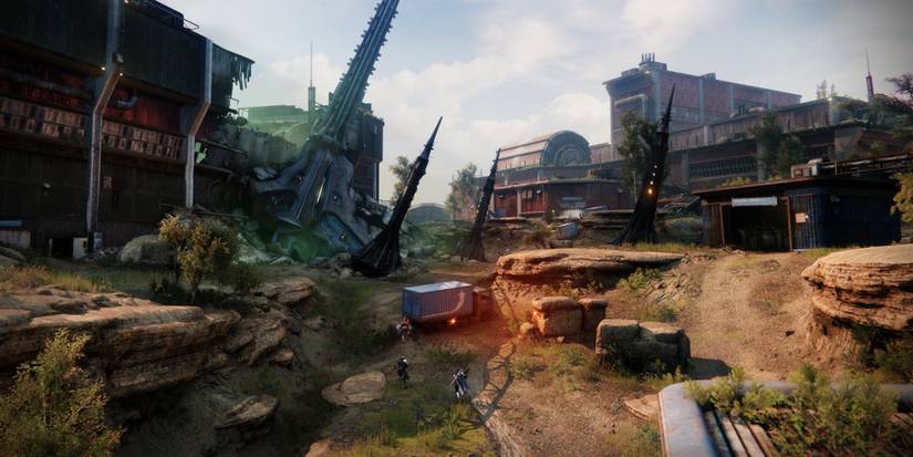 Destiny 2 Cosmodrone Loot Cave Area