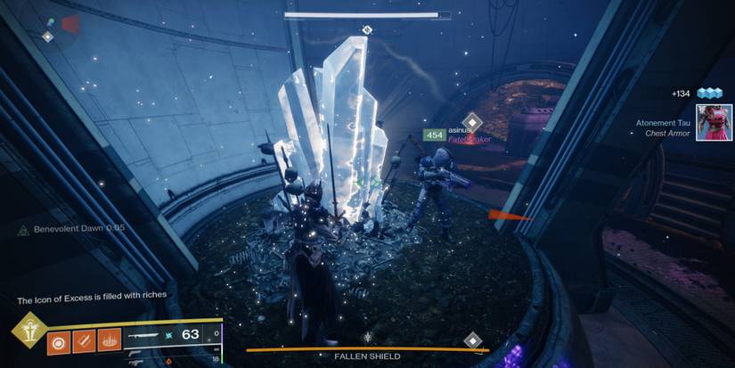 Destiny 2 Grasp Of Avarice Fallen Shield Crystals