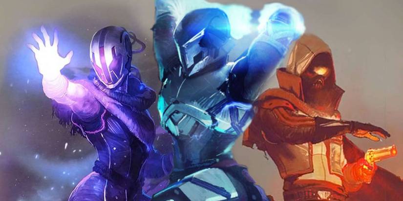 Destiny 2 Titan Hunter And Warlock
