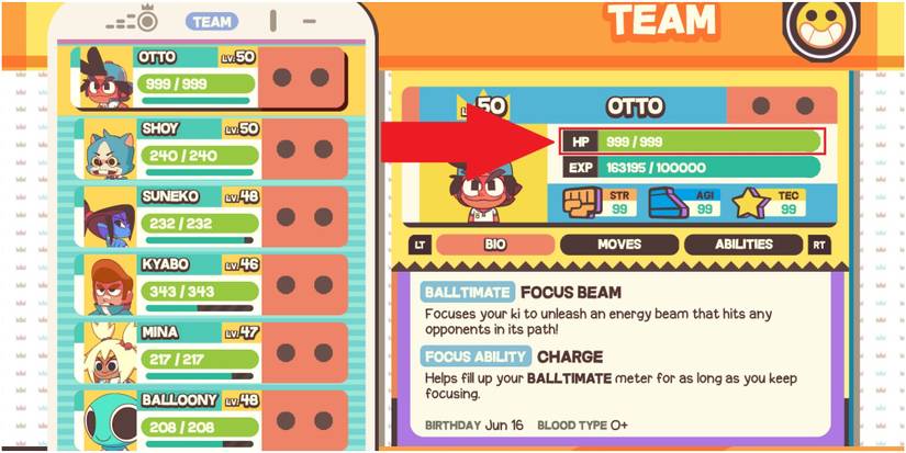 Dodgeball Academia Getting The Highest Health Possible