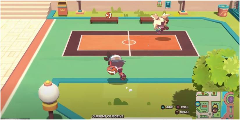 Dodgeball Academia Mina Running On The Court Before The Boris Fight