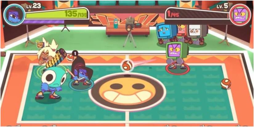 Dodgeball Academia Suneko Preparing To Counter A Throw