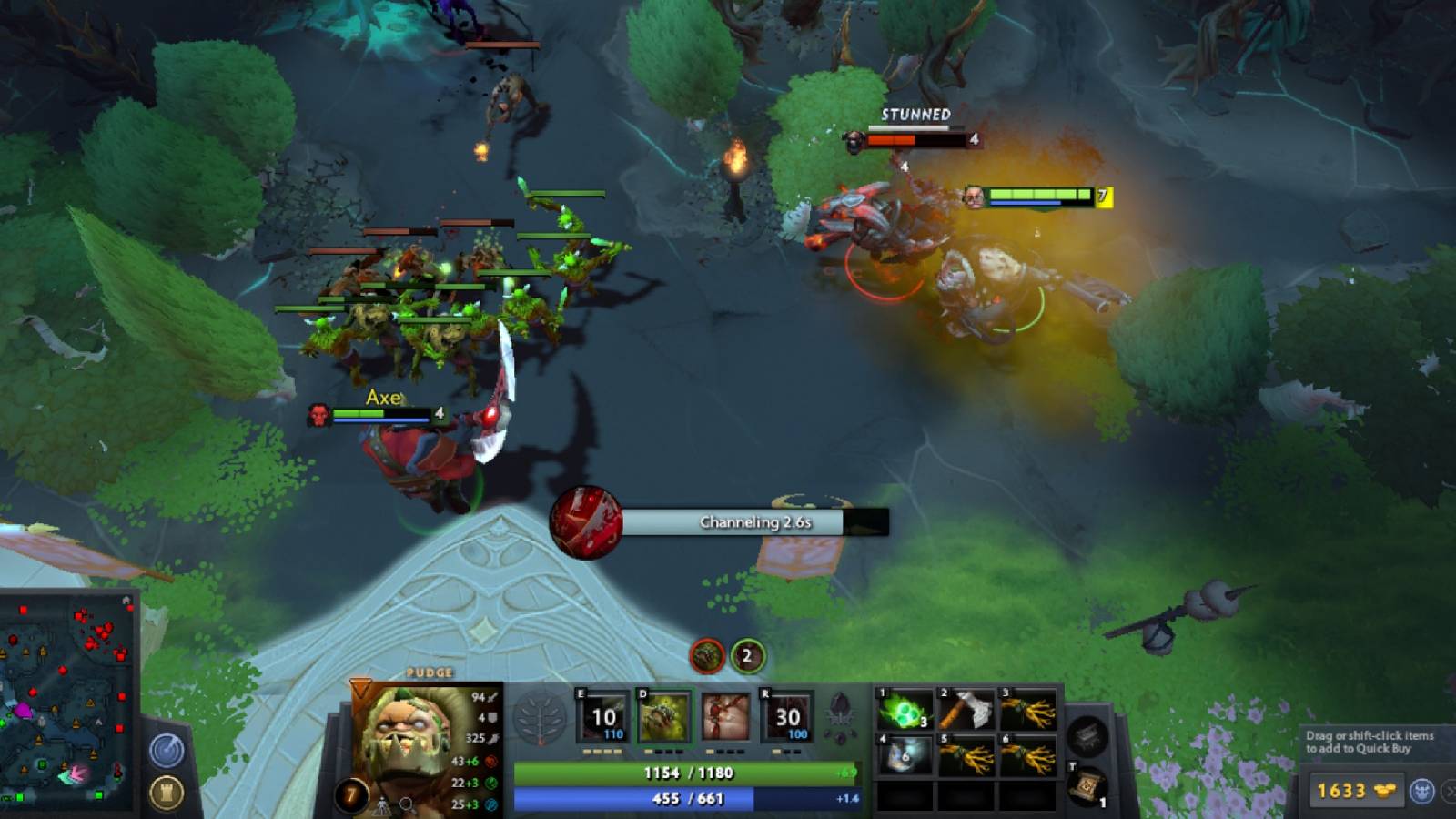 Dota 2 - Feature - Player dismembers opponent