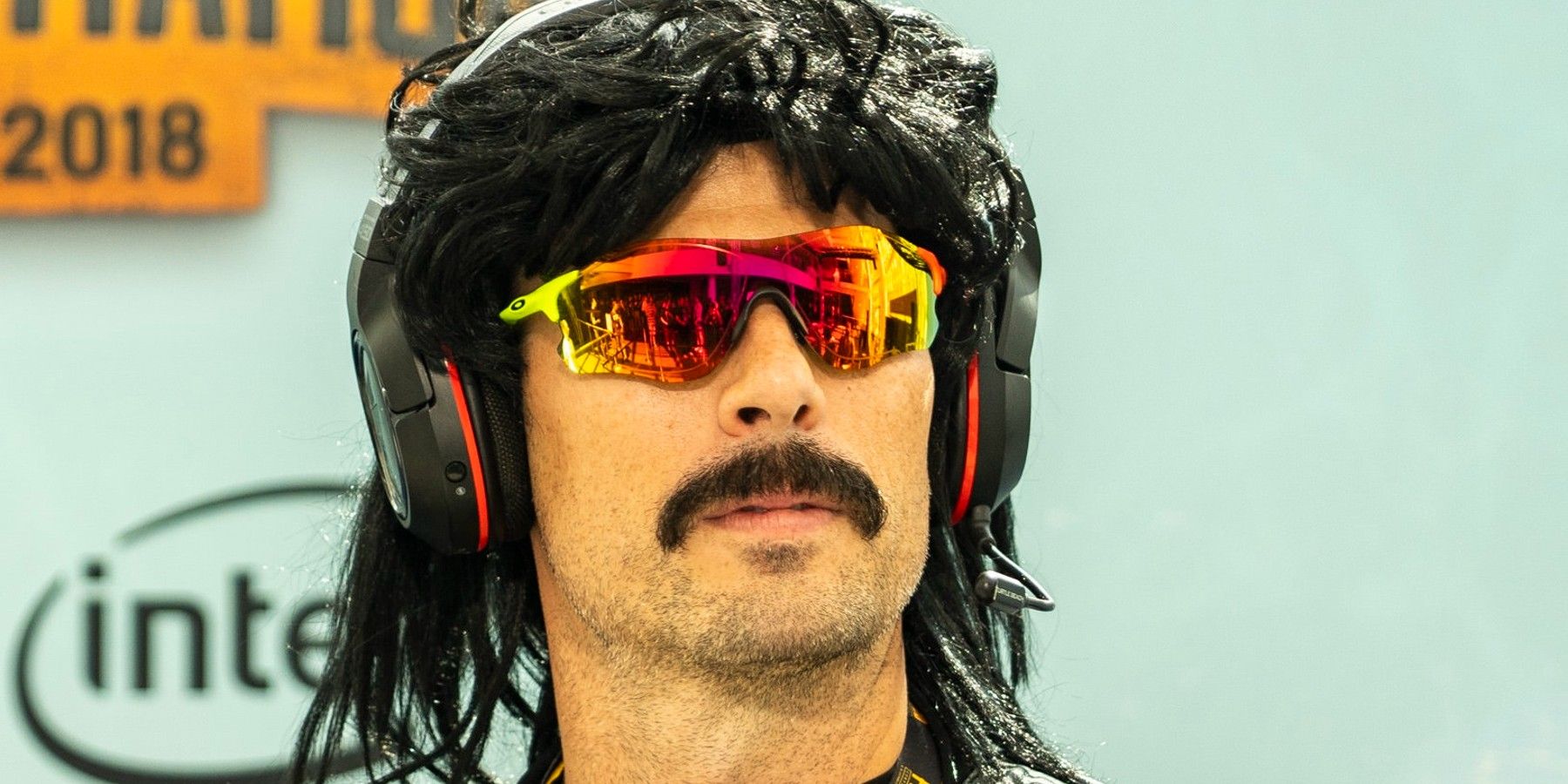 Dr Disrespect Breaks Character at UFC 269