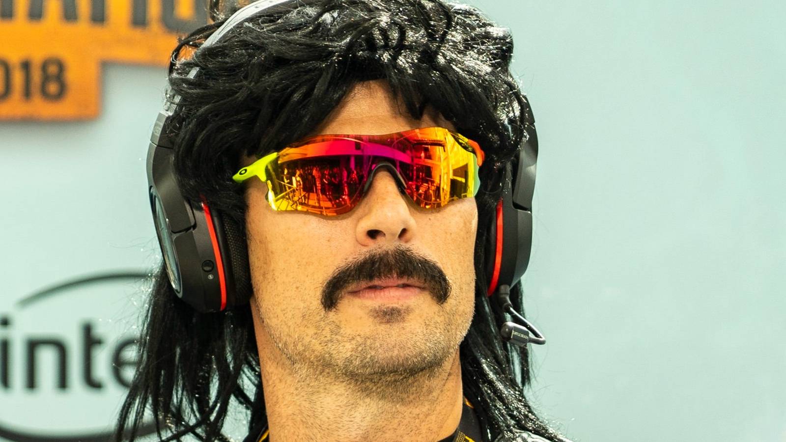 Dr Disrespect Breaks Character at UFC 269