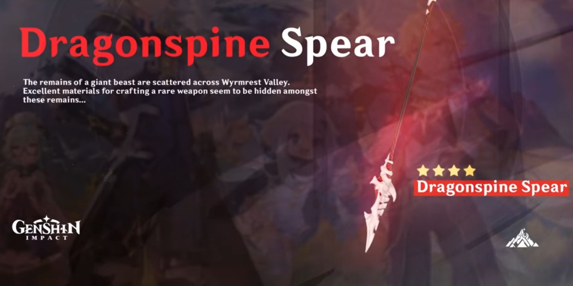 Dragonspine Spear in Genshin Impact