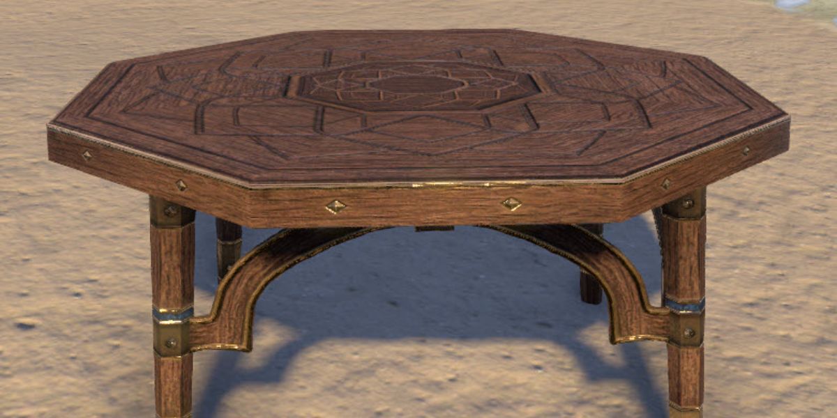 Elder Scrolls Online Best Furnishings Furniture Redguard Table Game
