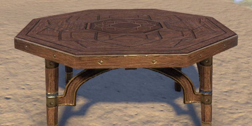 Elder Scrolls Online Best Furnishings Furniture Redguard Table Game