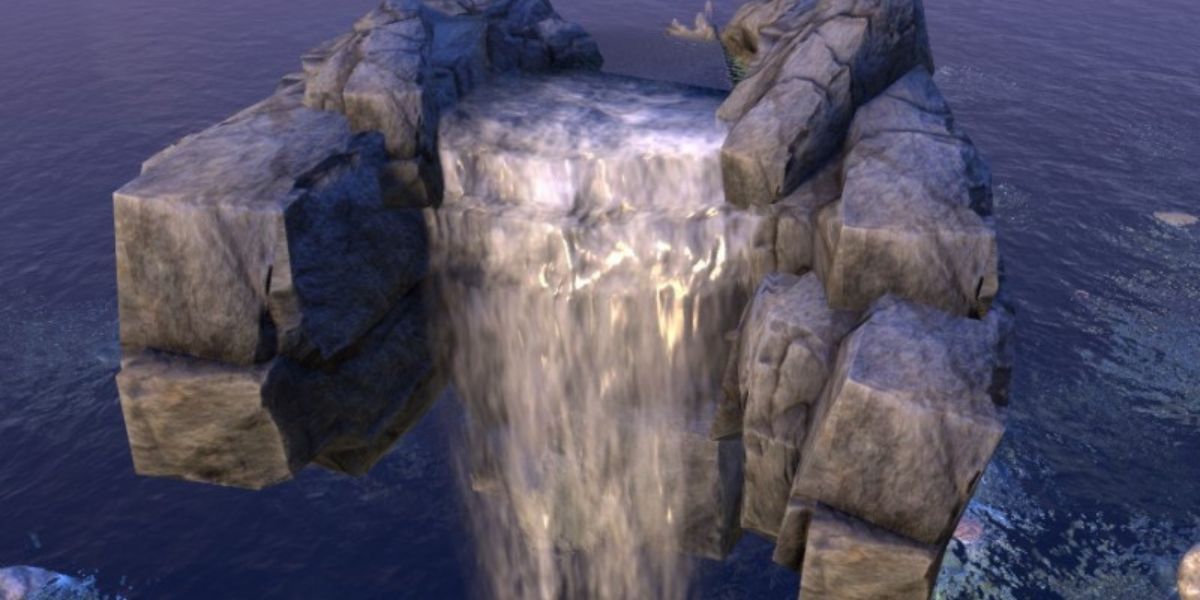 Elder Scrolls Online Best Furnishings Furniture Waterfall Small Everlasting