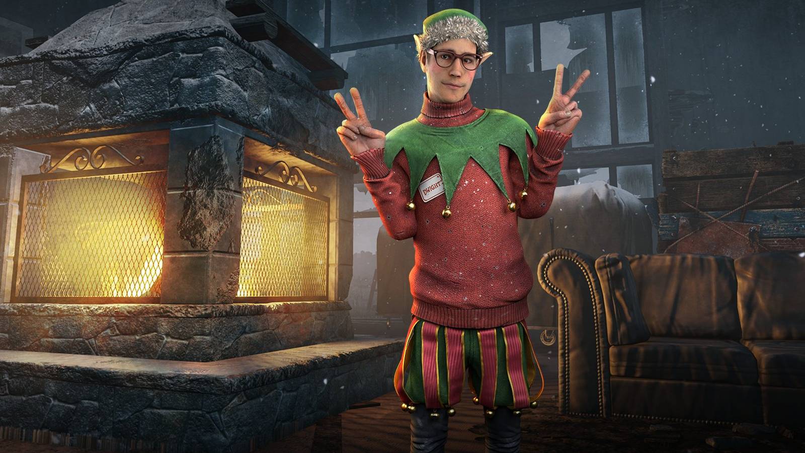 dead by daylight dwelf christmas themed event season of giving bone chill