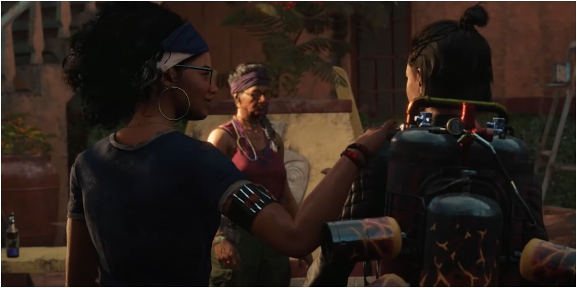 Far Cry 6 Dani Being Thanked By Revolutionaries For Killing McKay
