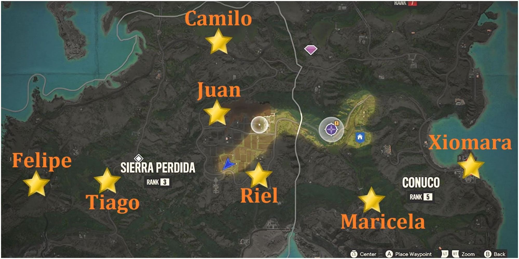 Far Cry 6 Map Location Of All Lorenzo's Children