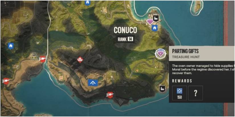 Far Cry 6 Parting Gifts Treasure Hunt Map Location