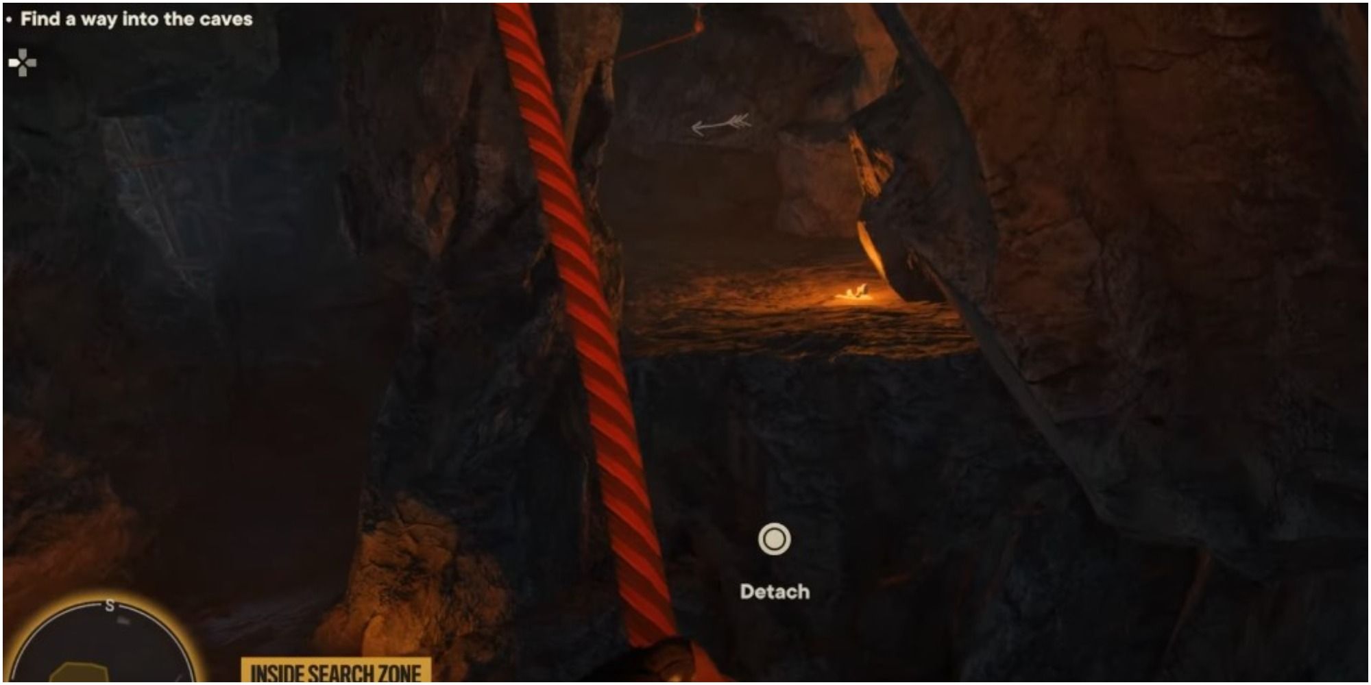 Far Cry 6 Swinging On A Rope In The Triada Caves