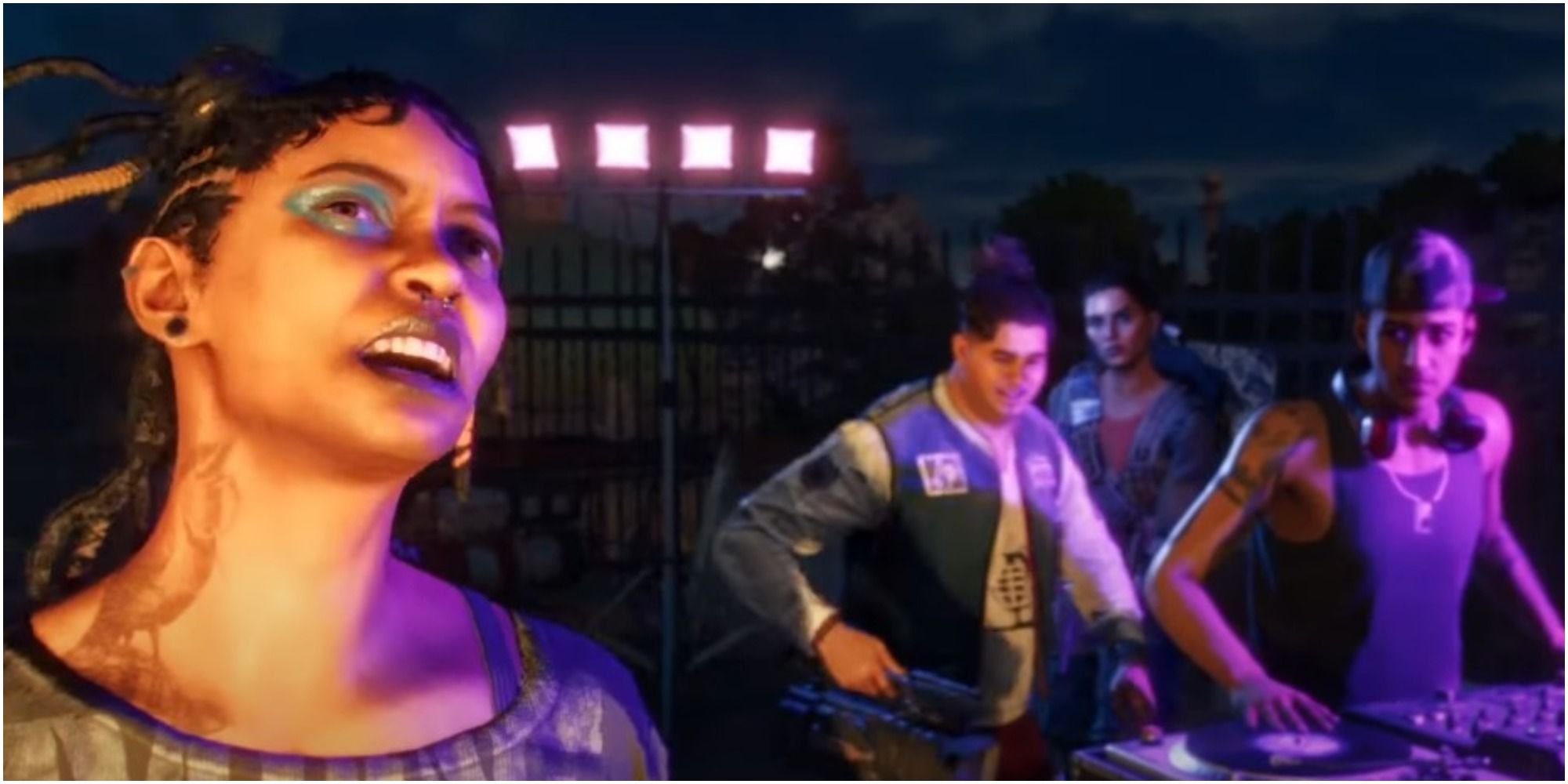 Far Cry 6 Talia Singing On Top Of The Roof As Troops Pour In