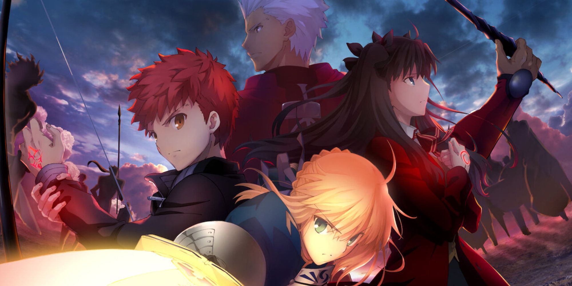 Fate stay Night Unlimited Blade Worksposter