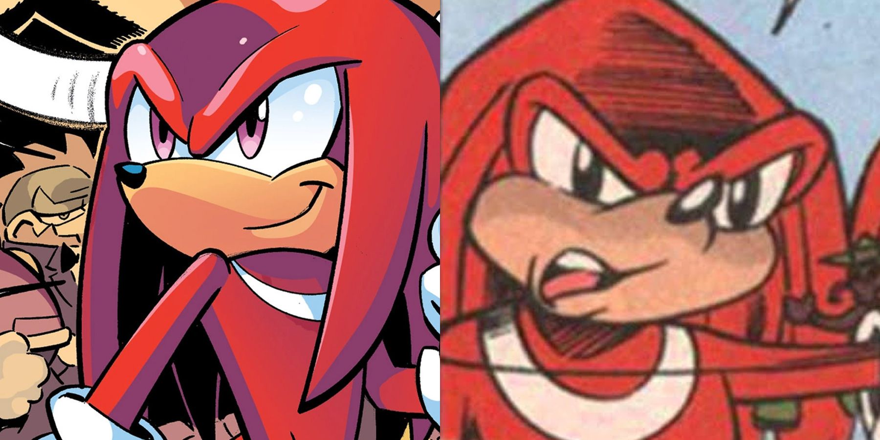 Featured - Trivia about Knuckles the Echidna in the comics