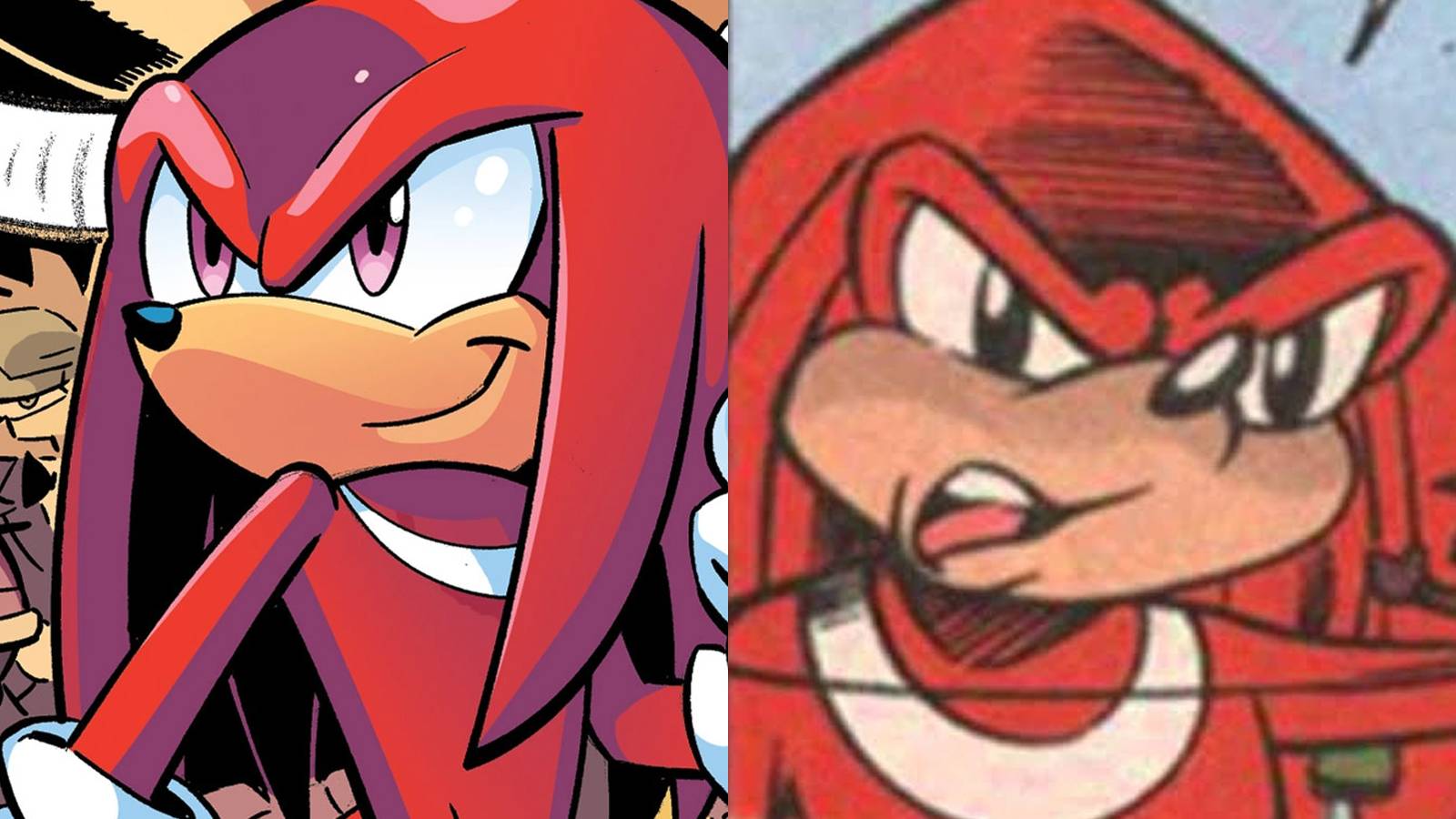 Featured - Trivia about Knuckles the Echidna in the comics