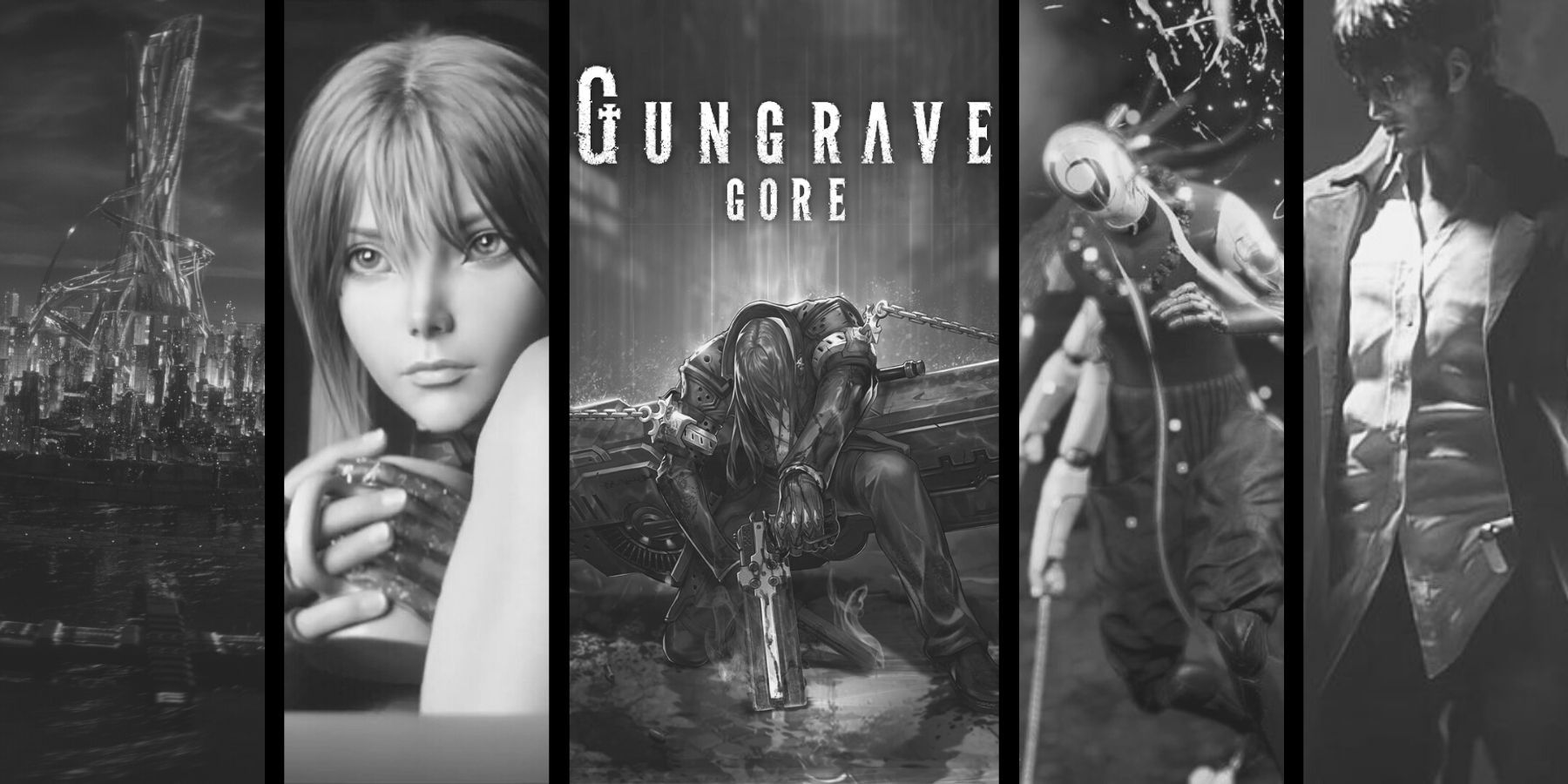 Gungrave G.O.R.E. Wallpaper Collage