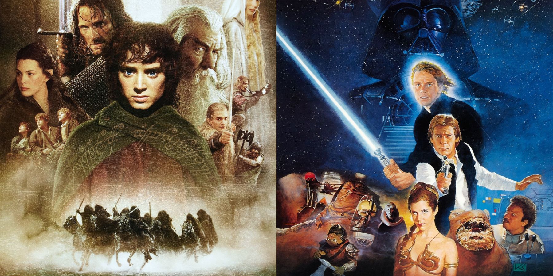 Star Wars Return of the Jedi Lord of the Rings The Fellowship of the Ring National Film Registry