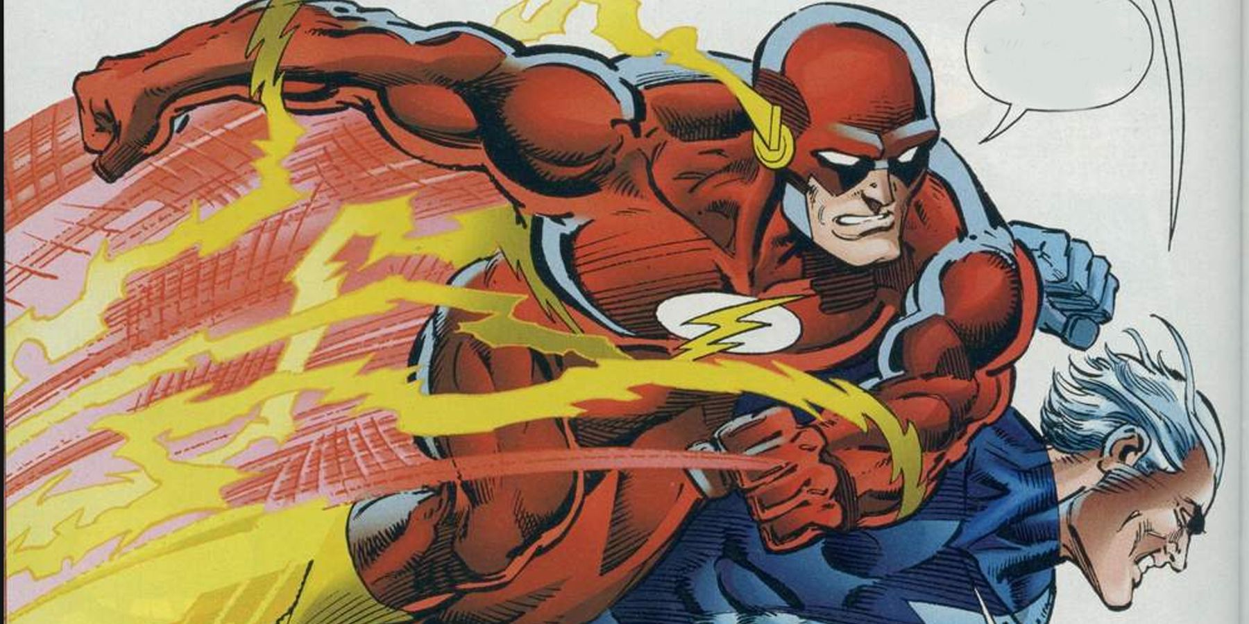Flash vs Quicksilver is a major fight