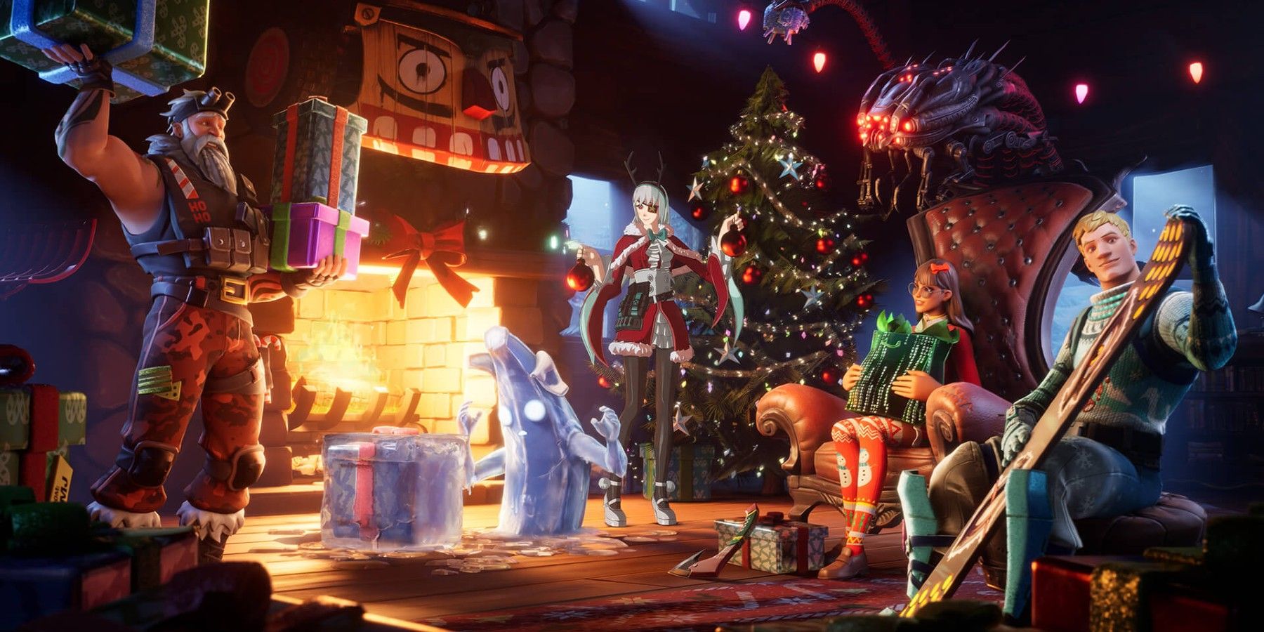 Fortnite Adds Winterfest Content, Including New SpiderMan Skins