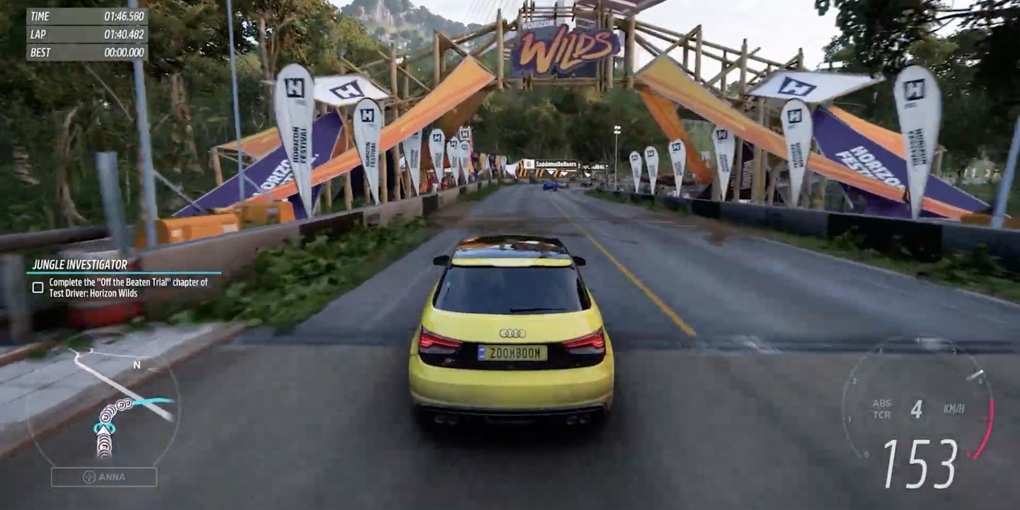 Forza Horizon 5 - Audi S1 - Player beats lap time in the Horizon Festival