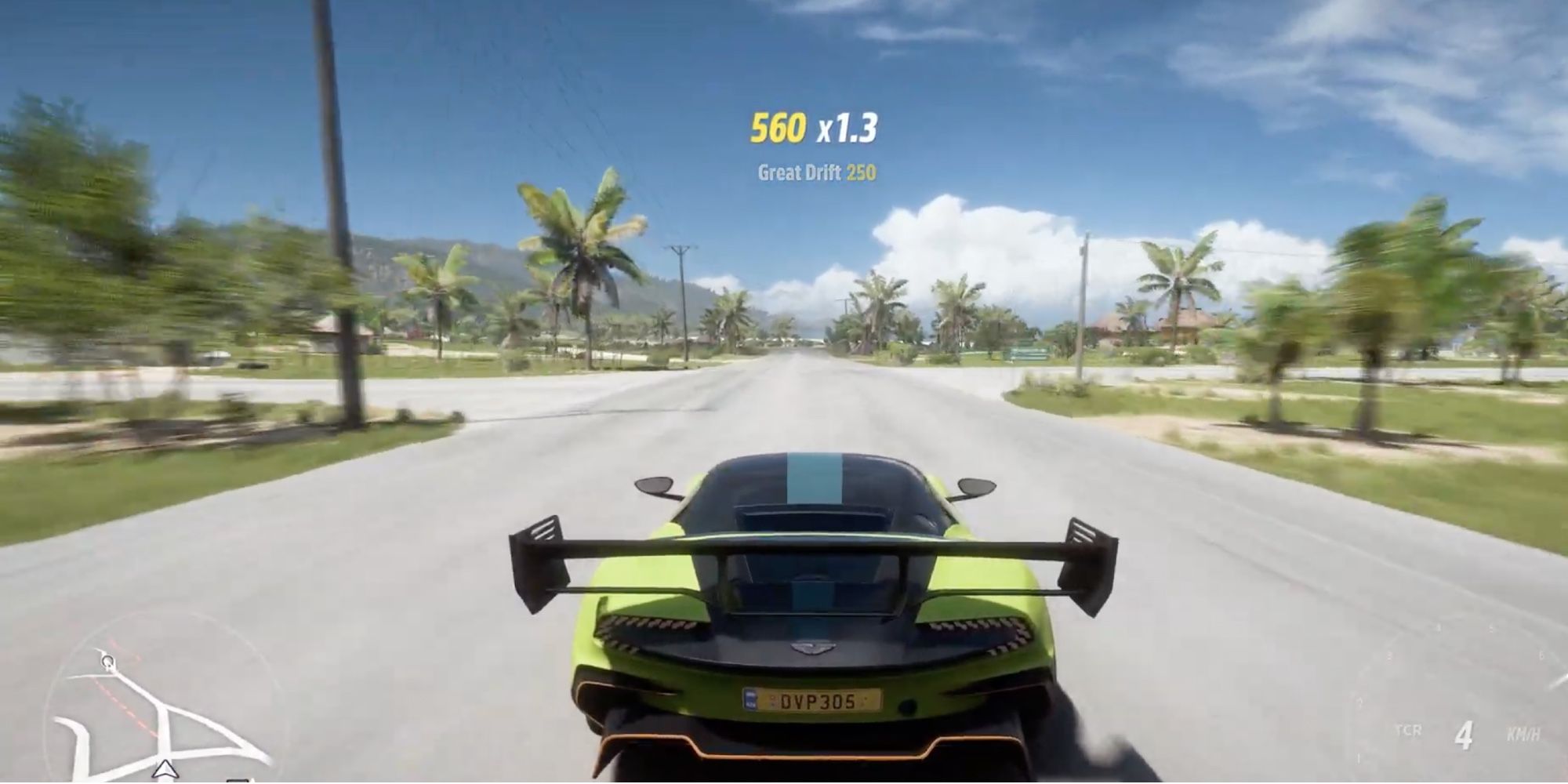 Forza Horizon 5 - Feature - Player racing in a sports car
