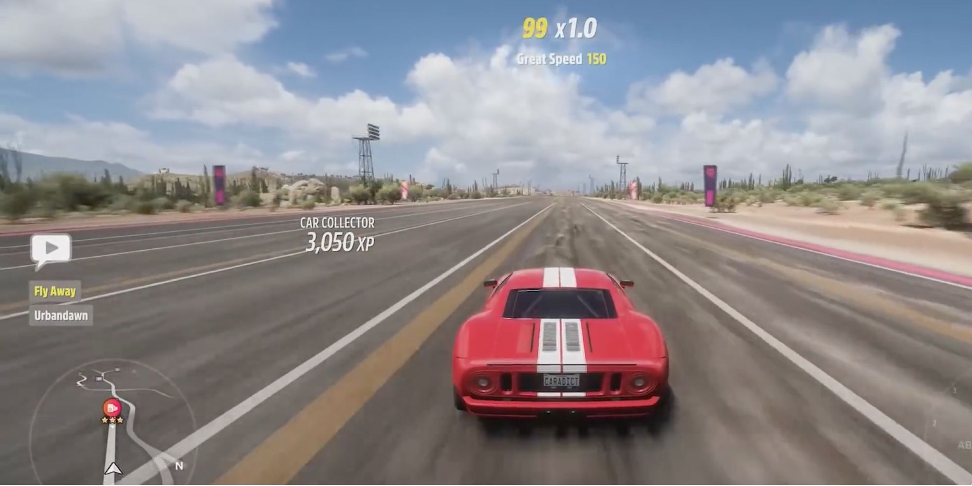 Forza Horizon 5 - Ford GT - Player races through Mexico in a super car