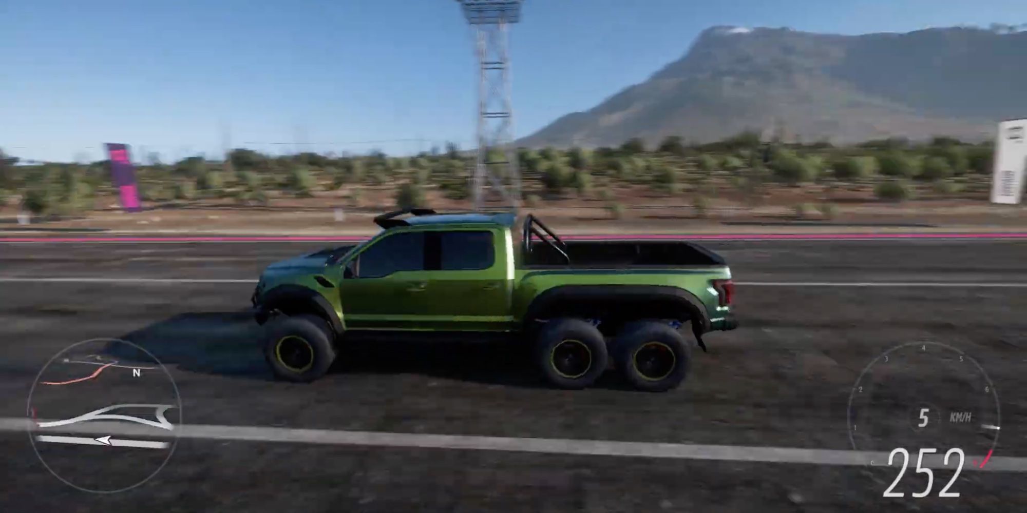 Forza Horizon 5 - Hennessey VelociRaptor - Player drives truck in Mexico