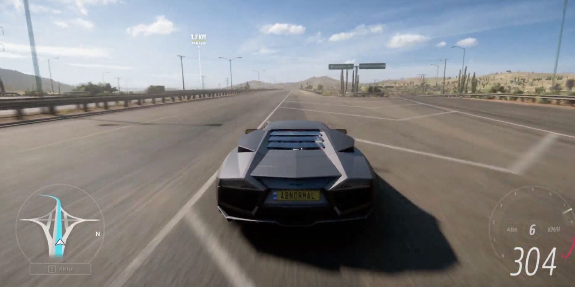 Forza Horizon 5 - Lamborghini Reventón - Player drives super car in manual mode