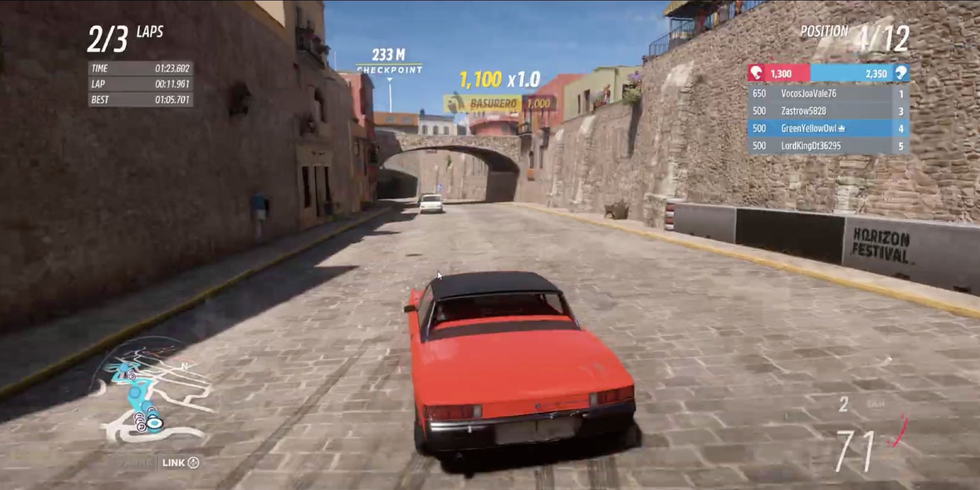 Forza Horizon 5 - Porsche 914/6 - Player drifting on the streets of Mexico