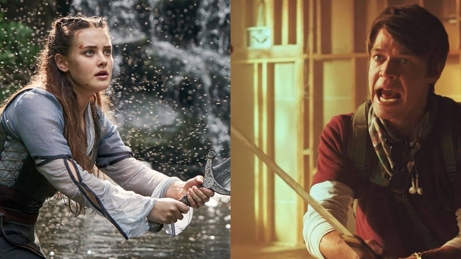 Protagonists of Netflix's canceled shows Cursed and Daybreak