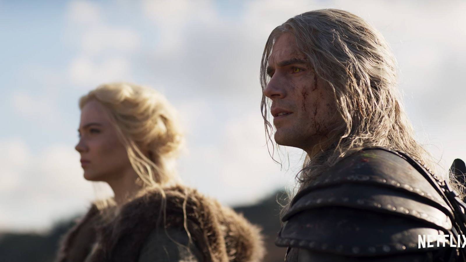 Ciri and Geralt in season 2 The Witcher