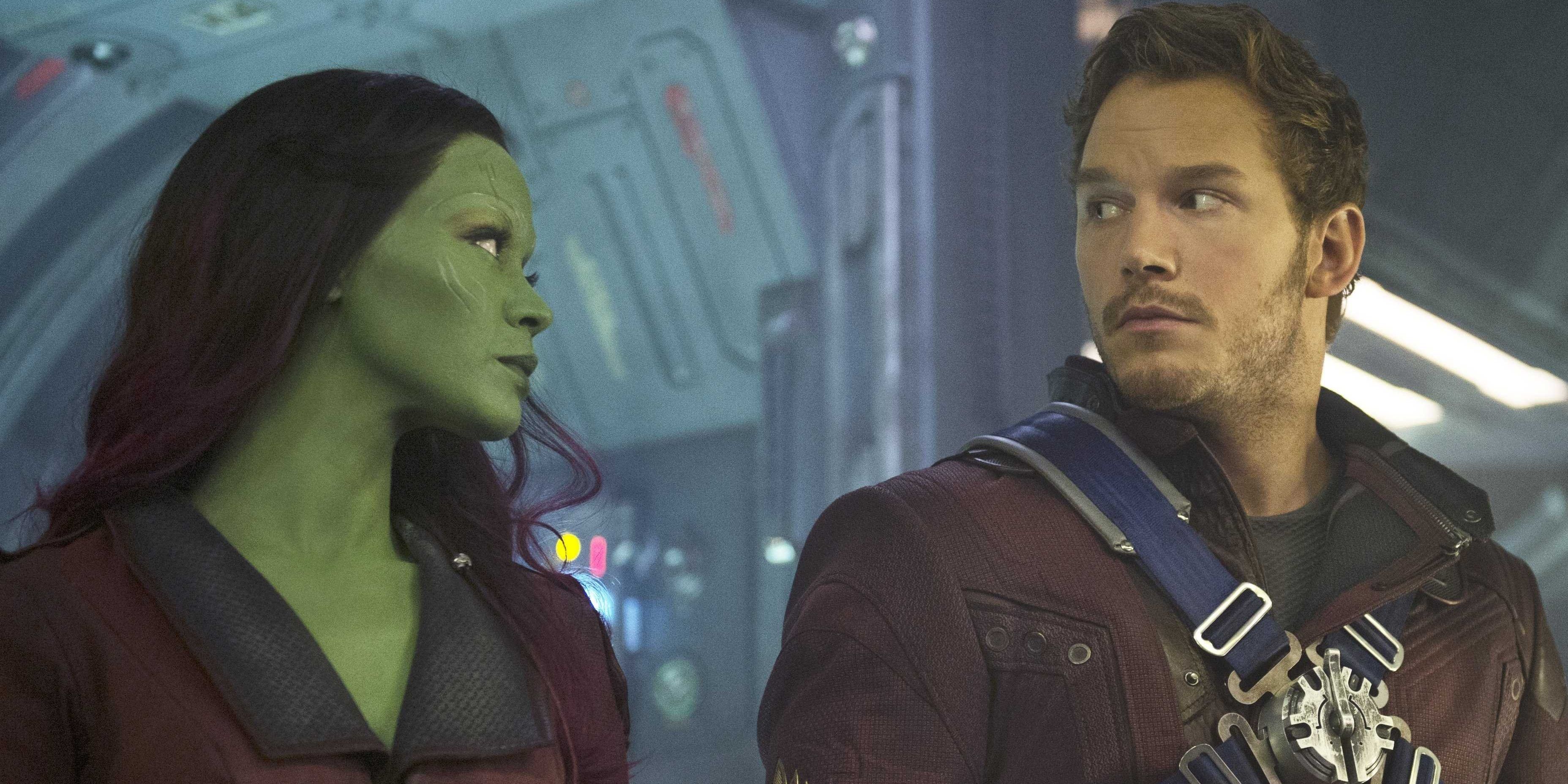 Gamora and Star Lord Cropped