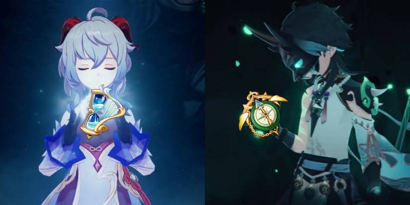 Ganyu and Xiao artifacts in Genshin Impact