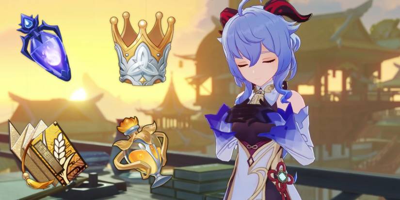 Ganyu talents level ups in Genshin Impact