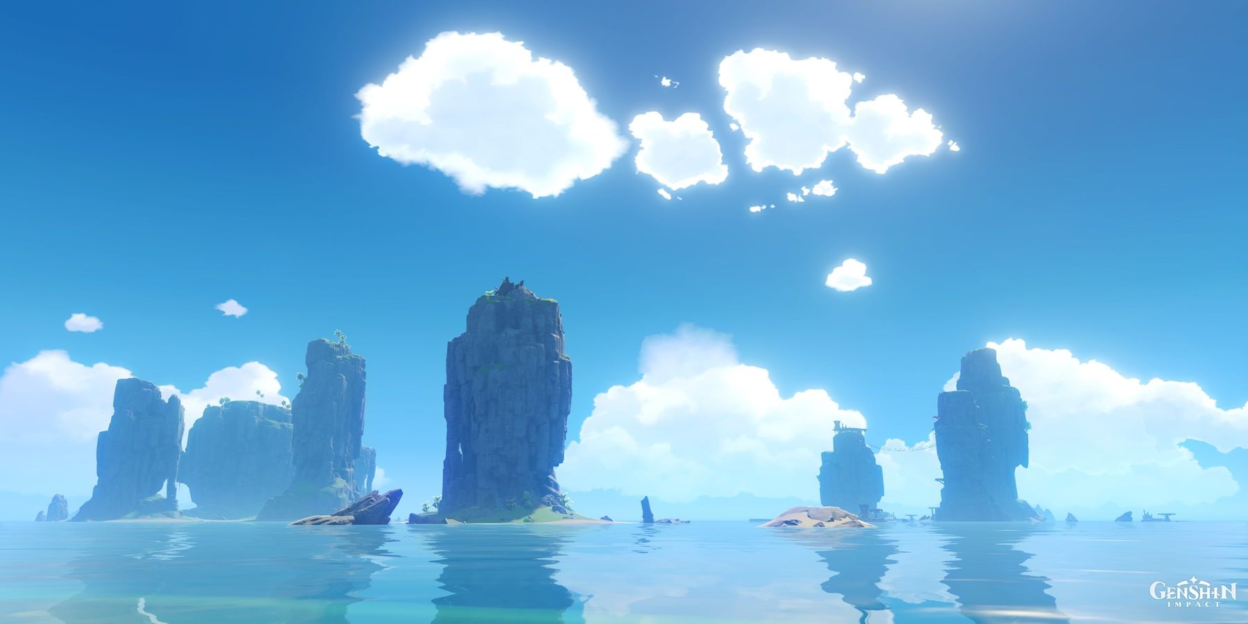 An in-game screenshot from the Genshin Impact Archipelago region
