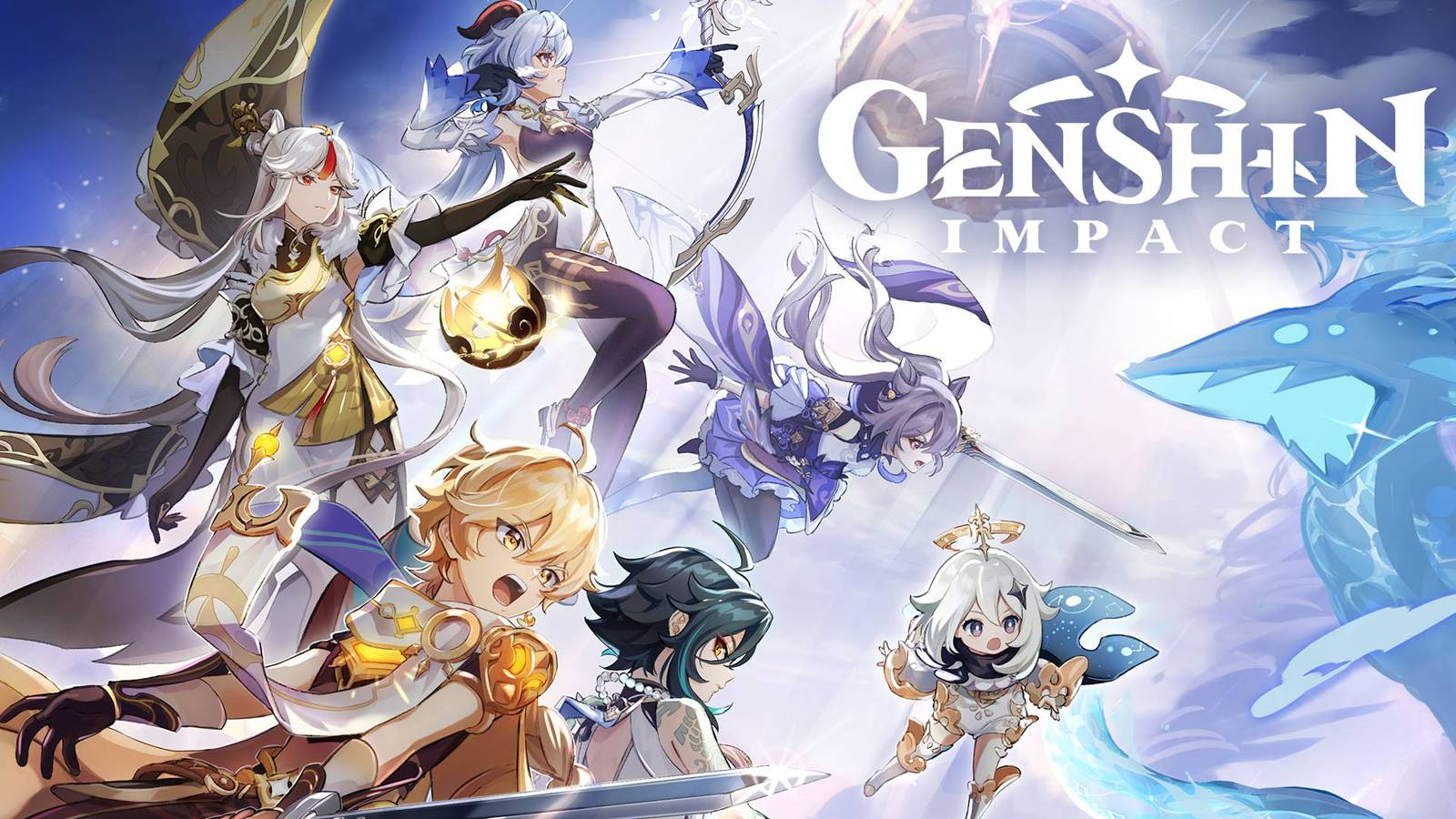 Genshin Impact PS4 art