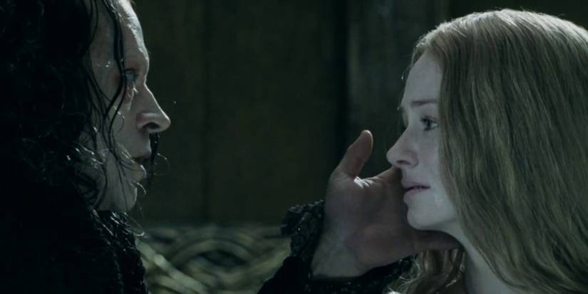 Grima stalks Eowyn