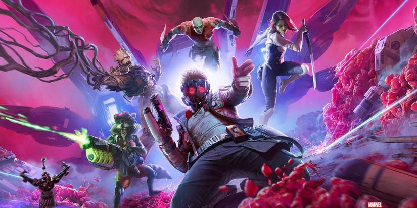 Guardians of the Galaxy Video Game Poster