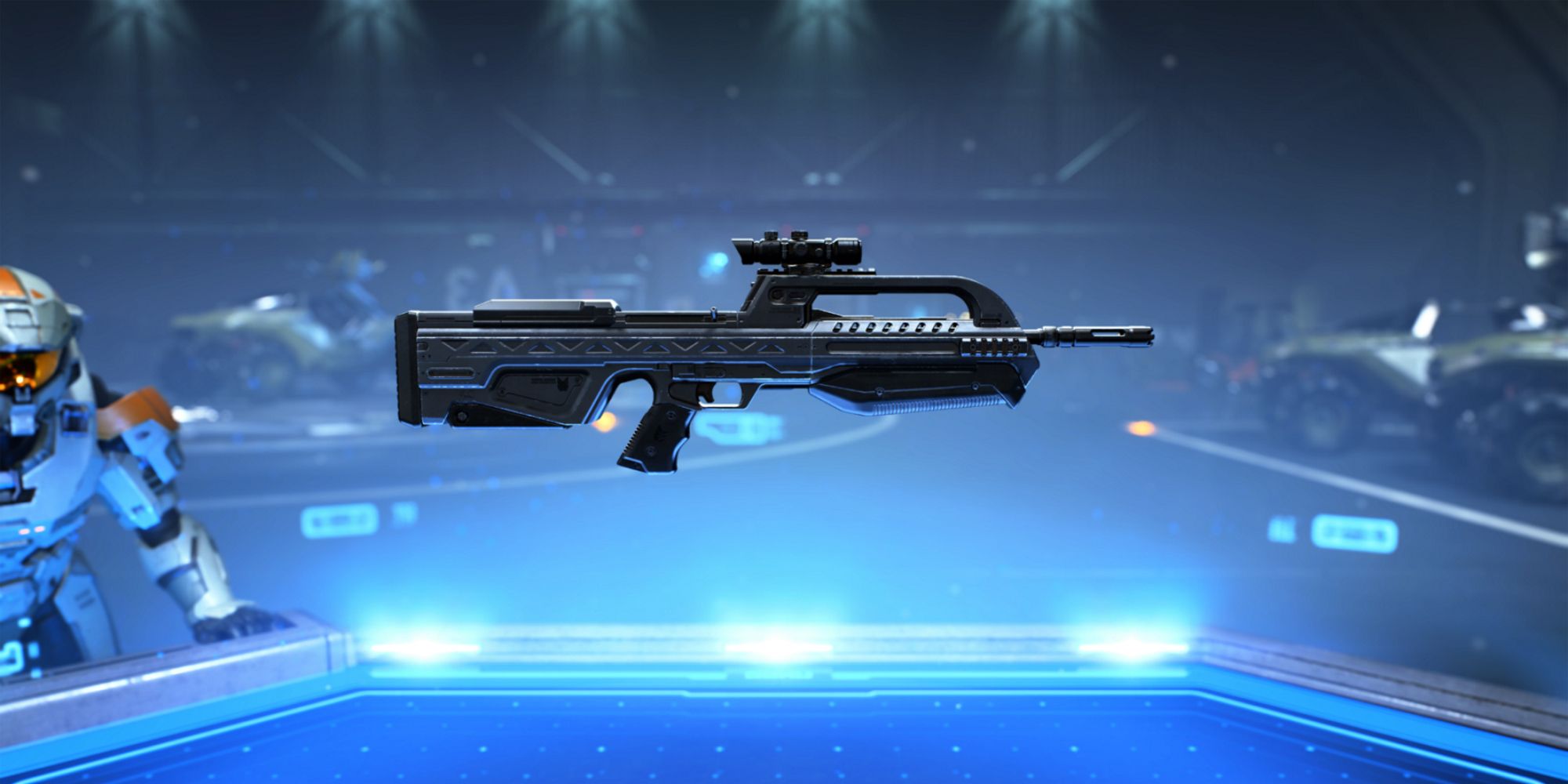 Halo Infinite Battle Rifle Display