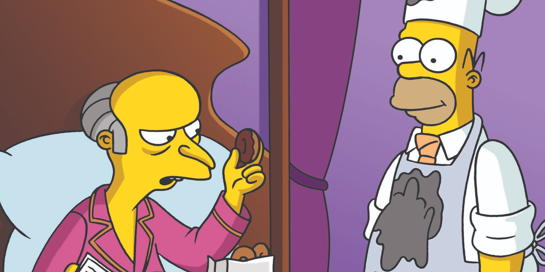 Homer The Smithers homer and mr. burns