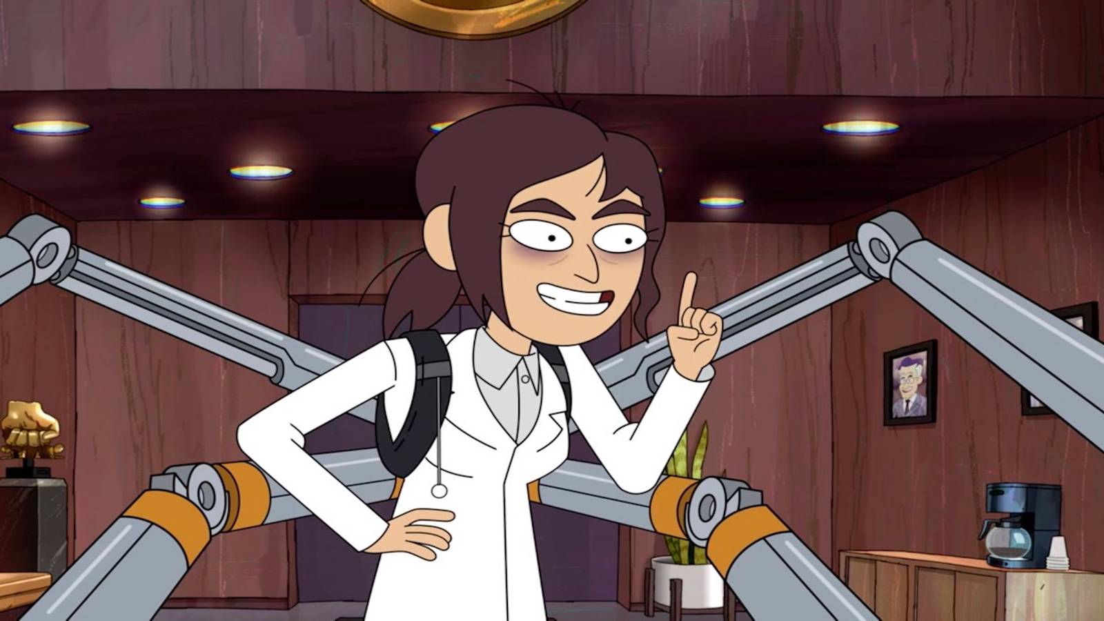 Reagan from Inside Job