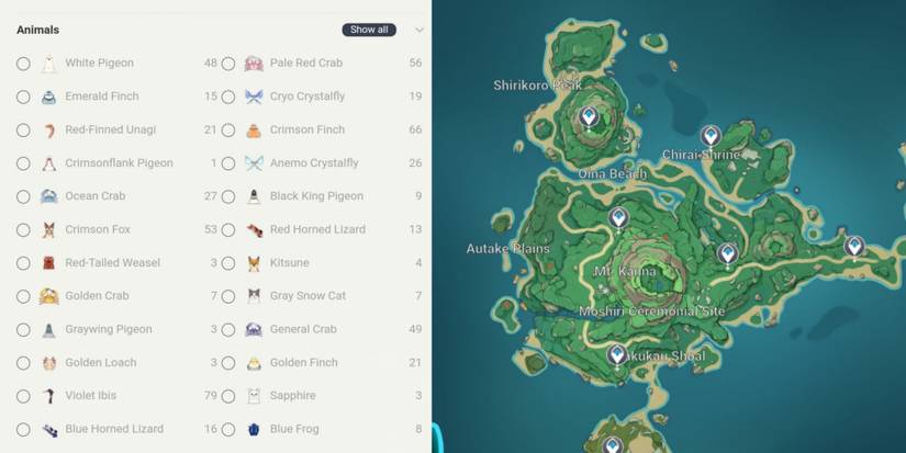 Interactive Map Genshin Impact