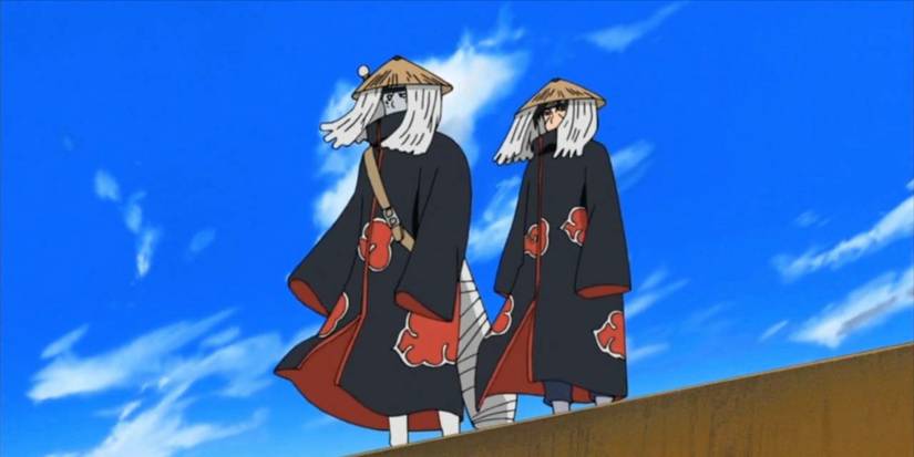 Itachi and Kisame arrive in Hidden Leaf