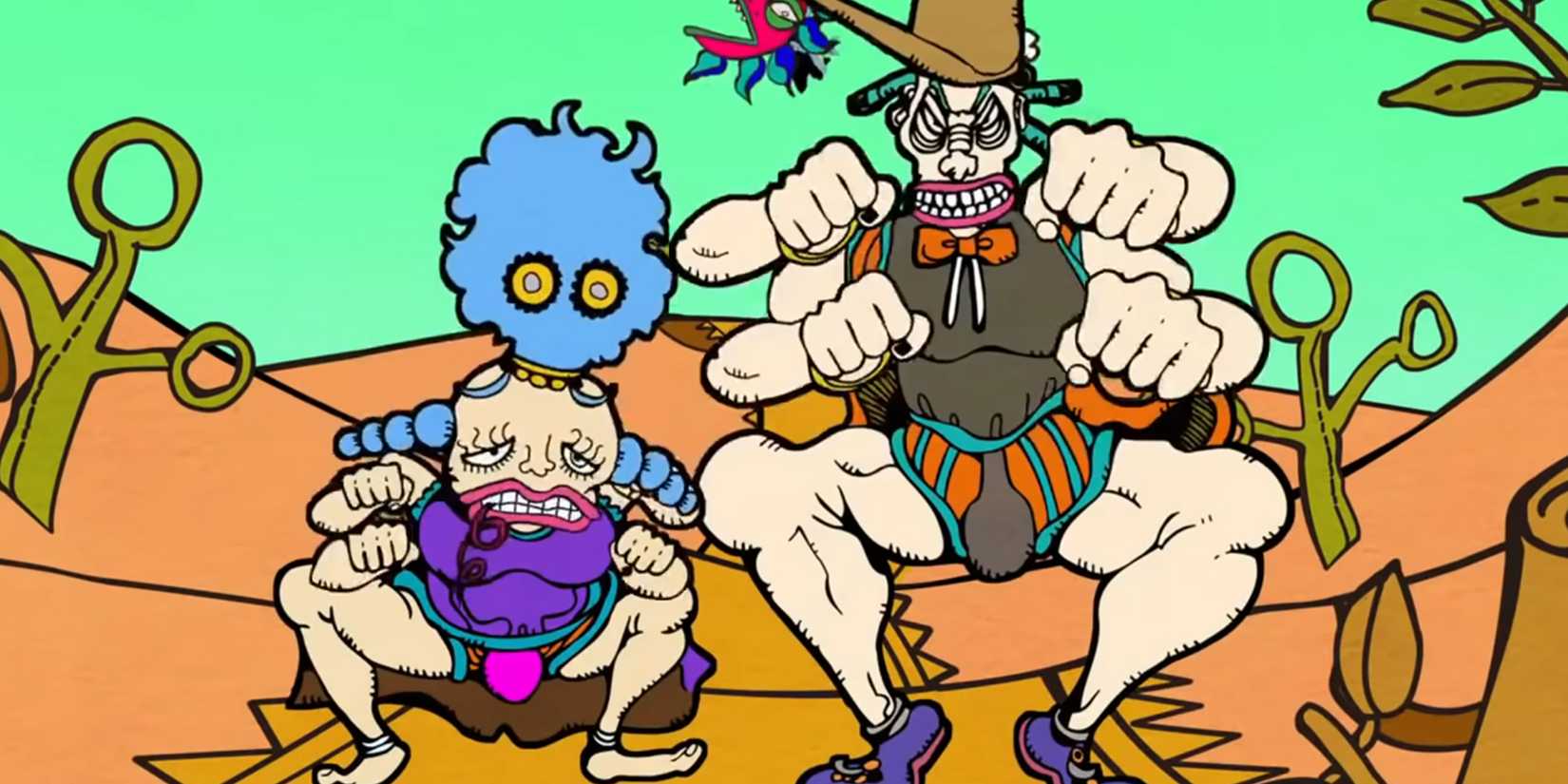 Jojo's Bizarre Adventure - Ooing And Booing In Their ED