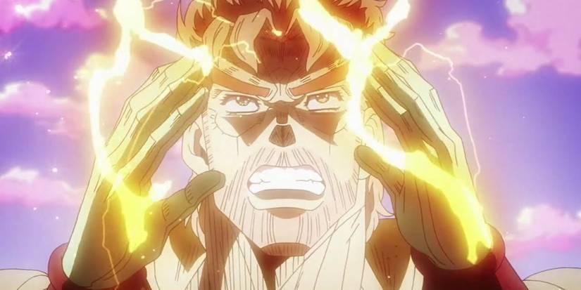 JoJo's Bizarre Adventure Joseph using the Ripple