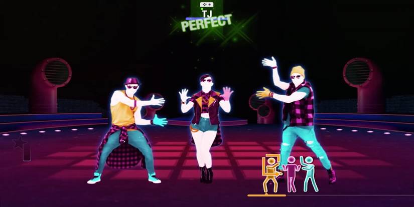 Dancing to HandClap in Just Dance 2022
